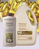 【F】LLE(業務用)ミネラルマッサージオイル(スクワラン) 1000ml