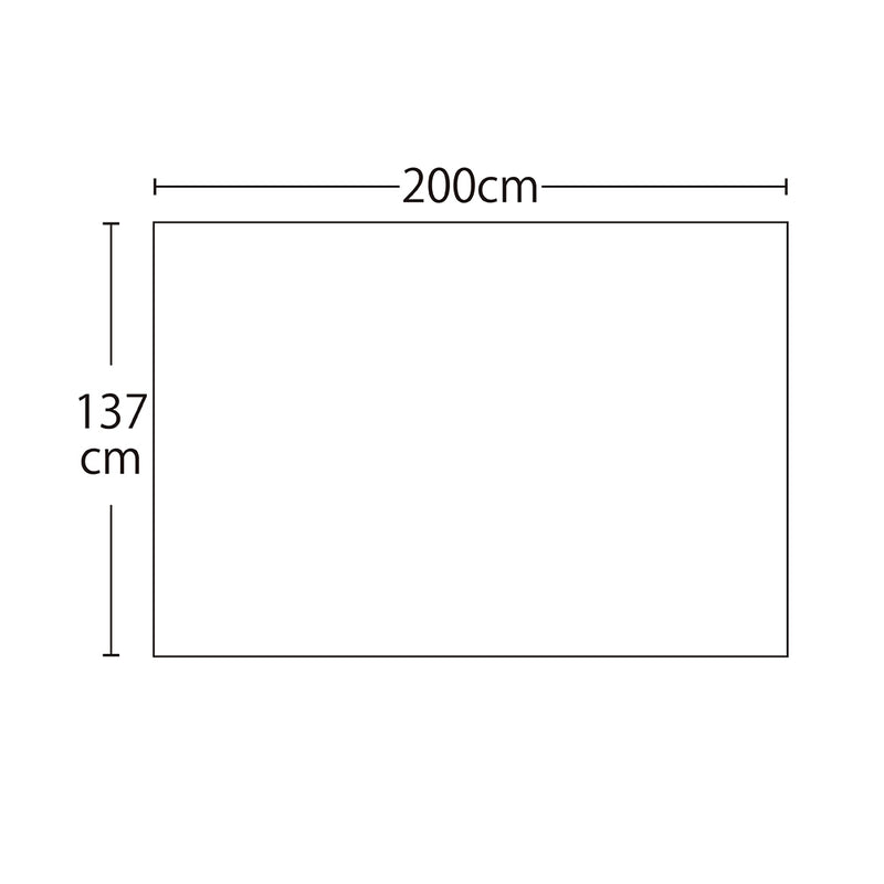 【F】ベッドシート200×137cm(折畳タイプ)ホワイト10枚入