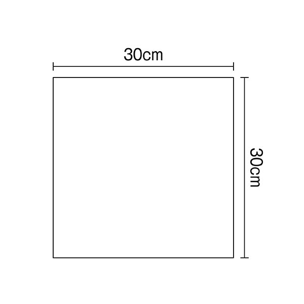 【F】半円・角枕用ピローシート（切れ目なし）30cm×30cm　200枚入り