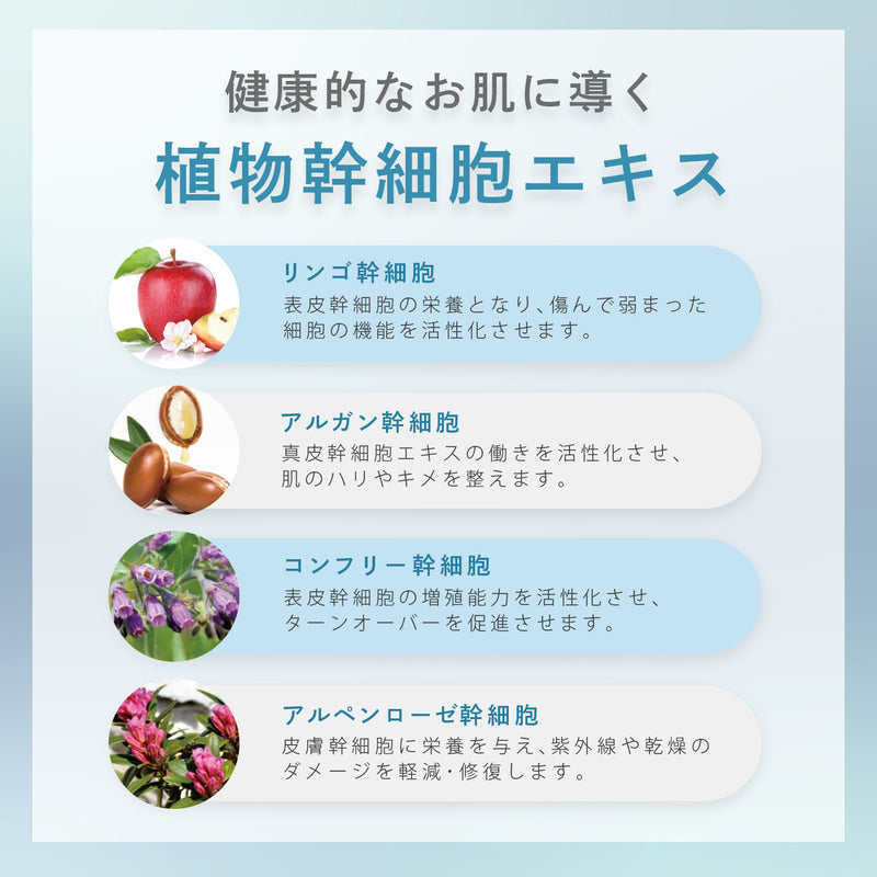 【🌸新春キャンペーン】数量限定！ 植物性幹細胞エキス4種配合　施術/業務用化粧品5種セット