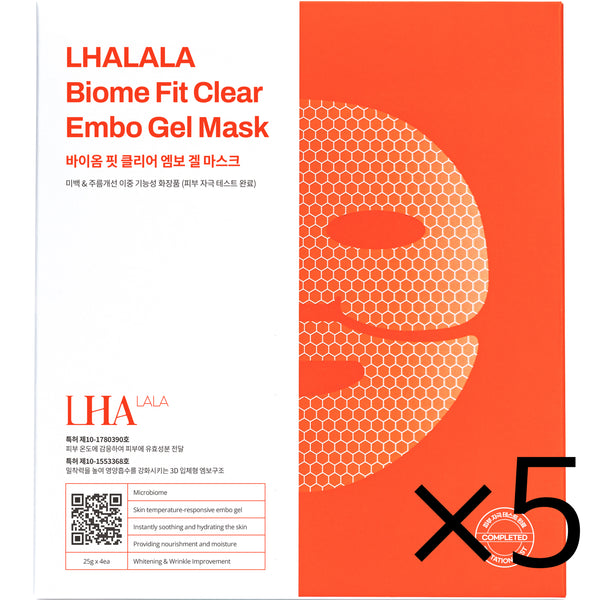 LHALALA PEEL/ララパック(フェイスパック） 5個セット