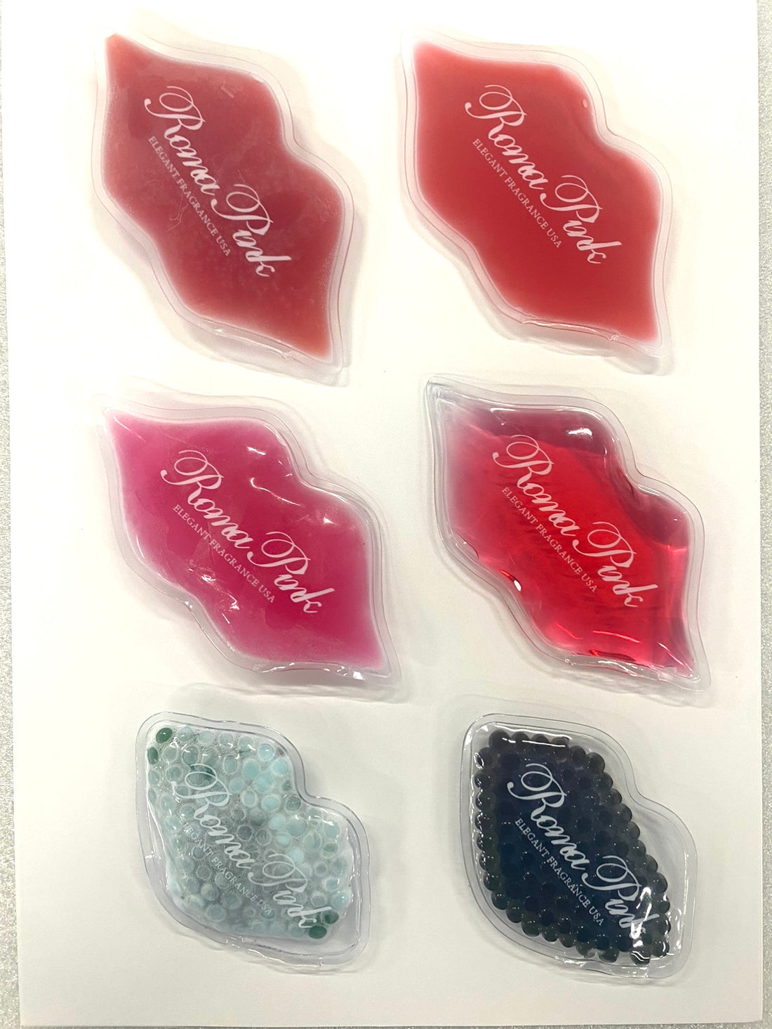 Roma pinkローマピンクリップセラムお試し保冷剤付き Roma Pink 保冷剤 大（レッド）