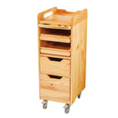 【F】木製ワゴン  (エイジングオーク/ナチュラルウッド)