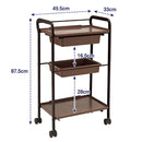 【F】ワゴン3段  全2色
